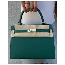Hermès-Kelly 25-Verde