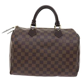 Louis Vuitton-LOUIS VUITTON Damier Ebene Speedy 30 Hand Bag N41364 LV Auth 56391-Other