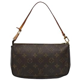 Louis Vuitton-LOUIS VUITTON Monogram Pochette Accessoires Pochette M51980 Auth ar LV10466-Monogramme