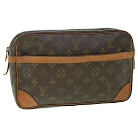 Louis Vuitton-Louis Vuitton Monogram Compiegne 28 Pochette M51845 Aut LV ac2258-Monogramma