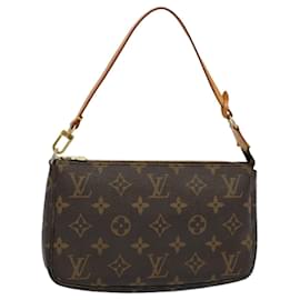 Louis Vuitton-LOUIS VUITTON Monogram Pochette Accessoires Pochette M51980 LV Auth yk9062-Monogramme