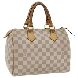 Louis Vuitton-Louis Vuitton Damier Azur Speedy 25 Hand Bag N41534 Auth LV 57004-Autre