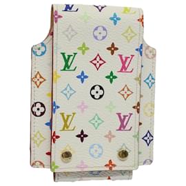 Louis Vuitton-LOUIS VUITTON Monogram Multicolor iPod Nano Case White M60014 LV Auth ep2033-White