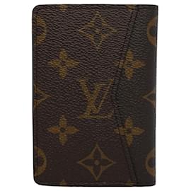 Louis Vuitton-LOUIS VUITTON Monogram Organizer De Poch Card Case M60502 LV Auth 56719a-Monogram