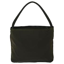 Prada-PRADA Shoulder Bag Nylon Green Auth bs8995-Green