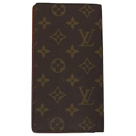 Louis Vuitton-LOUIS VUITTON Monogram Porte Cartes Credit Billfold Wallet M60825 LV Auth ep2078-Monogramme