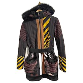 Fendi-Manteaux FENDI T.International S Polyester-Marron