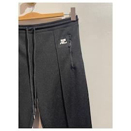Courreges-COURREGES  Trousers T.International S Polyester-Black