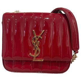 SAINT LAURENT Bolsos T.  Charol Roja