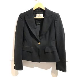 ROBERTO CAVALLI Jackets T.IT 38 Wool Black