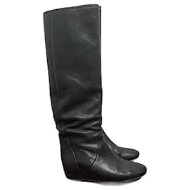 Lanvin-LANVIN  Boots T.eu 36 leather-Black