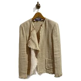 Ralph Lauren-RALPH LAUREN  Jackets T.US 2 Linen-Beige