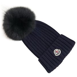 MONCLER Cappelli T.Lana internazionale XS Blu