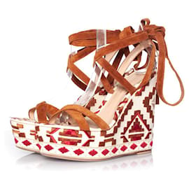 Gianvito Rossi-Gianvito Rossi, Zeppa Cheyenne-Marrone