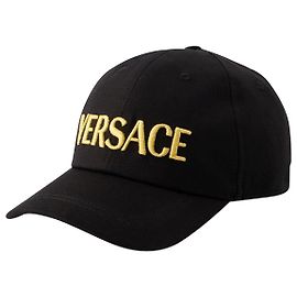Boné - Versace - Algodão - Preto Preto