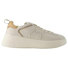 Hogan-Baskets Rebel - Hogan - Cuir - Gris-Blanc