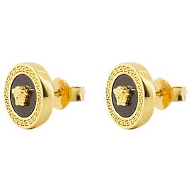Orecchini Icon - Versace - Metallo - Nero Nero