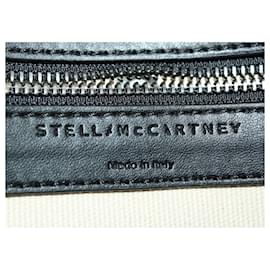Stella Mc Cartney-Stella McCartney x Yoshitomo Nara „Stop the Bombs“-Drucktasche aus beigem Baumwollcanvas-Beige