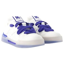 Dolce & Gabbana-New Roma Sneakers - Dolce&Gabbana - Leather - White-White