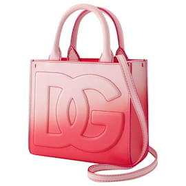Dolce & Gabbana-DNA Hobo Bag - Dolce&Gabbana - Leather - Pink-Pink