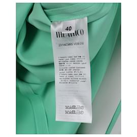 Attico-The Attico Strappy Midi Dress in Green Viscose-Green