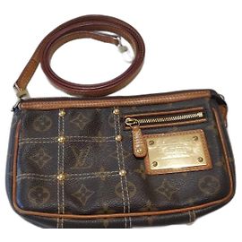 Bolsa transversal Louis Vuitton Marrom de tecido Marrom