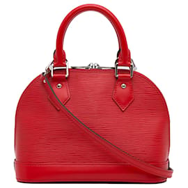 Louis Vuitton-Louis Vuitton Red Epi Alma BB-Red