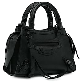 Balenciaga-Balenciaga Black Mini Neo Classic City-Black