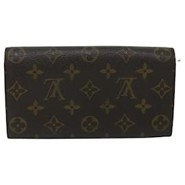 Louis Vuitton-LOUIS VUITTON Monogram Portefeuille Sarah Long Wallet M60531 LV Auth bs9188-Monogramme