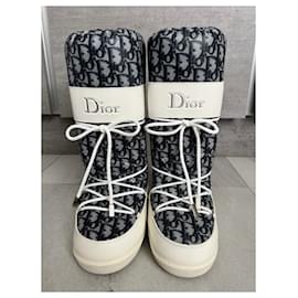 Dior-Moon boots-Bleu foncé