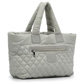 Chanel-Chanel Gray Coco Cocoon Tote Bag-Grey