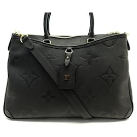 Louis Vuitton-NUOVA BORSA A MANO LOUIS VUITTON TRIANON MM M46487 Pelle stampa monogramma-Nero