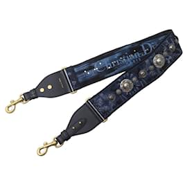 Christian Dior-NEW KALEIDOSCOPIC SHOULDER HANDLE FOR CHRISTIAN DIOR BAG 95CM BAG STRAP-Navy blue