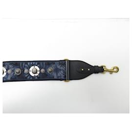 Christian Dior-NEW KALEIDOSCOPIC SHOULDER HANDLE FOR CHRISTIAN DIOR BAG 95CM BAG STRAP-Navy blue