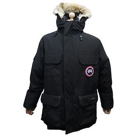 MANTEAU CANADA GOOSE PARKA EXPEDITION HERITAGE 4565M 50 M POLYESTER COAT Noir
