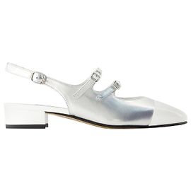 Abricot Pumps - Carel - Leather - White/silver White