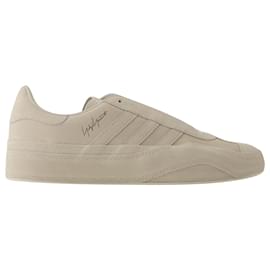 Y3-Gazelle Sneakers - Y-3 - Leather - White-White