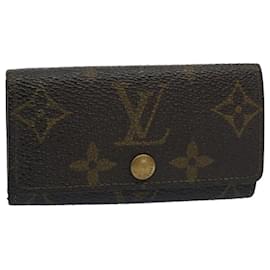 Louis Vuitton-LOUIS VUITTON Monogramme Multi Clés 4 Étui à clés M69517 LV Auth bs8806-Monogramme