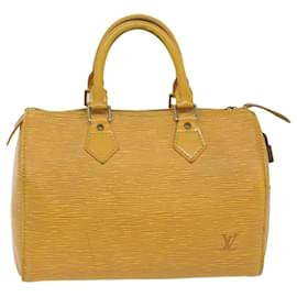 Louis Vuitton-Louis Vuitton Epi Speedy 25 Hand Bag Tassili Yellow M43019 LV Auth 56650-Other