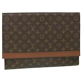 Louis Vuitton-LOUIS VUITTON Monogram Porte Envelope Clutch Bag M51801 LV Auth bs8842-Monogram