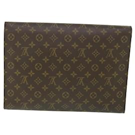 Louis Vuitton-LOUIS VUITTON Pochette Monogram Porte Enveloppe M51801 LV Auth bs8842-Monogramme