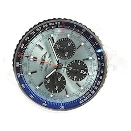 Breitling-BREITLING Navitimer B01 Chrono 43 Eisblaue Armbandspezifikation für Herren-Silber