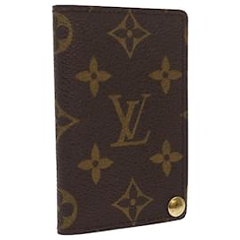 Louis Vuitton-LOUIS VUITTON Monogram Porte Cartes Estojo para cartão de pressão de crédito M60937 Ep de autenticação2028-Monograma