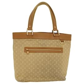 Louis Vuitton-Borsa a mano LOUIS VUITTON Monogram Mini Lucille PM Beige M92684 LV Auth bs9055-Beige