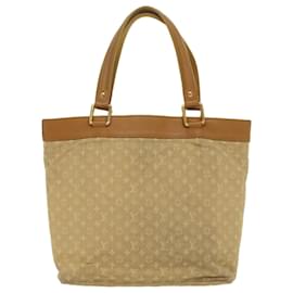 Louis Vuitton-LOUIS VUITTON Monogram Mini Lucille PM Hand Bag Beige M92684 LV Auth bs9055-Beige
