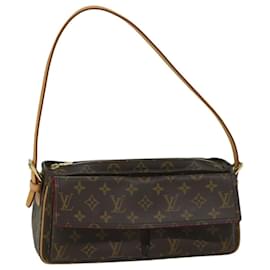 Louis Vuitton-LOUIS VUITTON Monogram Viva Cite MM Borsa a tracolla M51164 LV Aut 56730-Monogramma