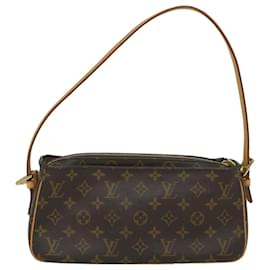 Louis Vuitton-LOUIS VUITTON Monogramm Viva Cite MM Umhängetasche M.51164 LV Auth 56730-Monogramm