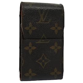 Louis Vuitton-LOUIS VUITTON Monogram Etui cigarreira M63024 Autenticação de LV 56787-Monograma