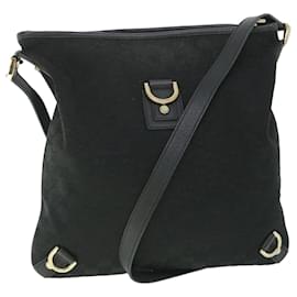 Gucci-gucci GG Canvas Shoulder Bag black 131326 Auth ep1943-Black