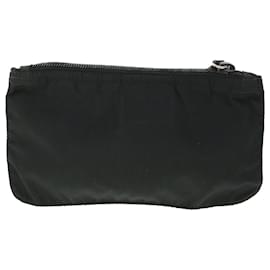 Prada-Bolsa PRADA Nylon Black Auth bs8912-Preto